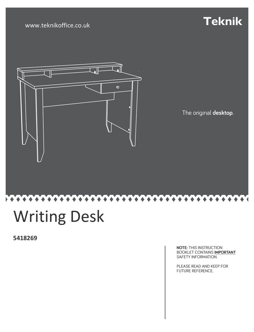 Teknik 5418269 Instruction booklet