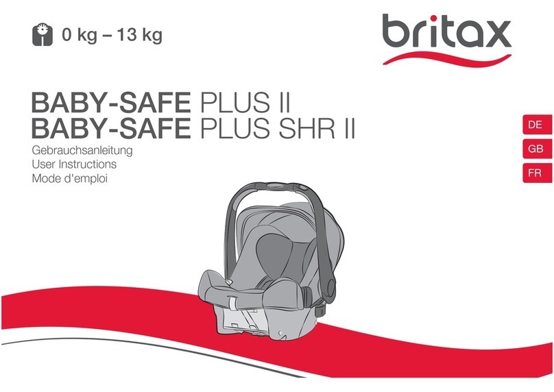 Britax BABY-SAFE PLUS II User instructions