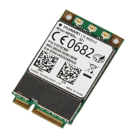 Huawei ME909u-521 Hardware guide