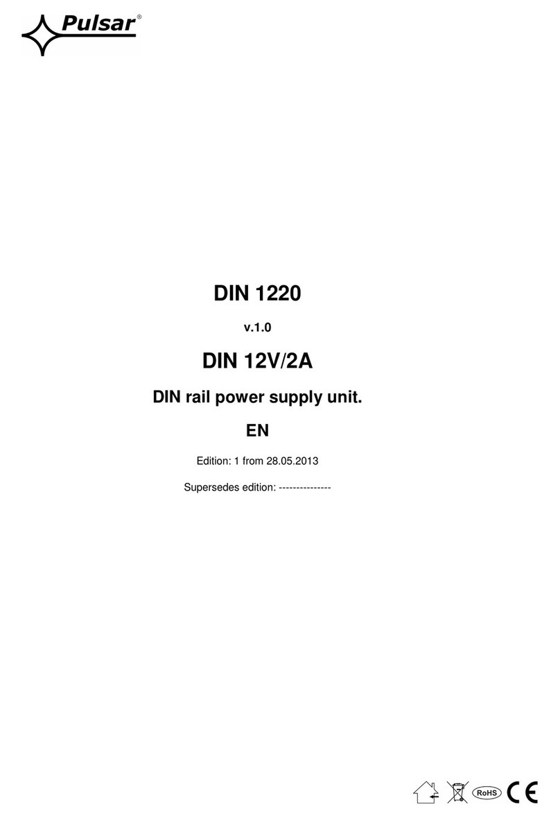 Pulsar DIN 1220 User manual
