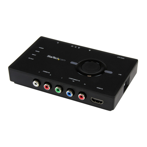 StarTech.com USB2HDCAPS user manual