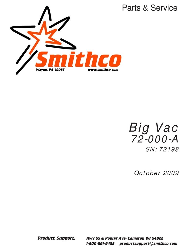 Smithco BIG VAC 72-000-A Parts & Service