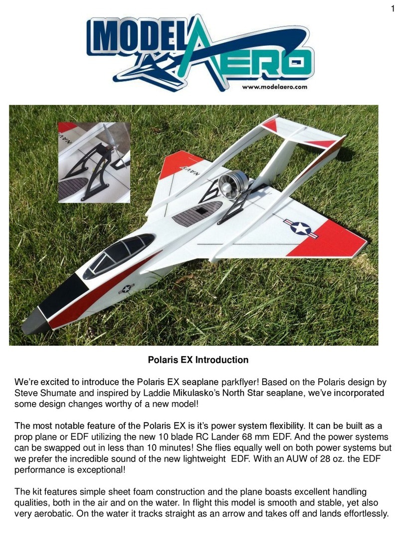 Model Aero Polaris EX manual Model Aero Polaris EX manual