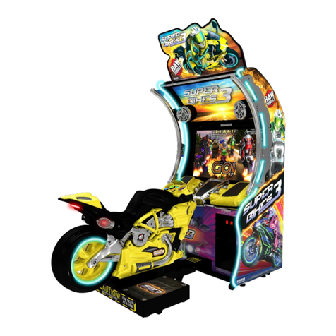 Raw Thrills Super Bikes 3 Operator's manual