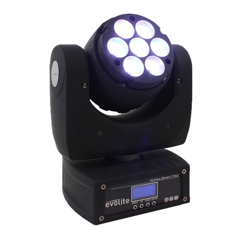 Evo-lite Xpress Beam 7x12 User manual