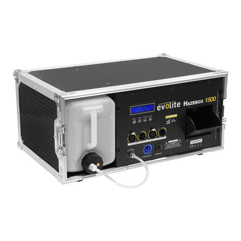 Evo-lite HAZEBOX 1500 user manual