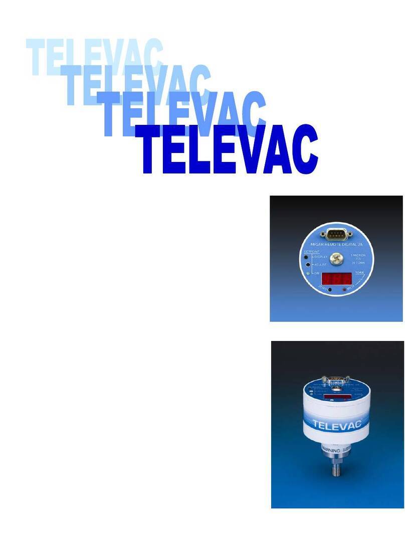 TELEVAC MP2AR User manual