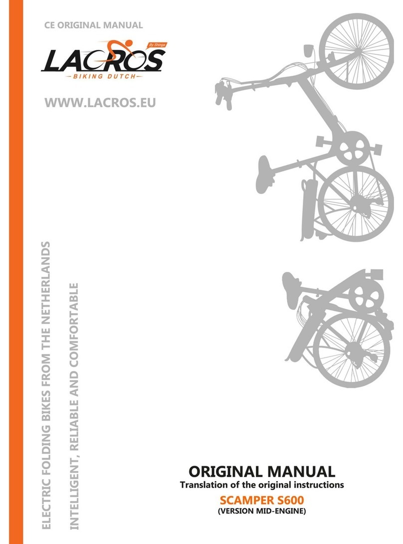 Lacros Scamper S600 Operation instructions
