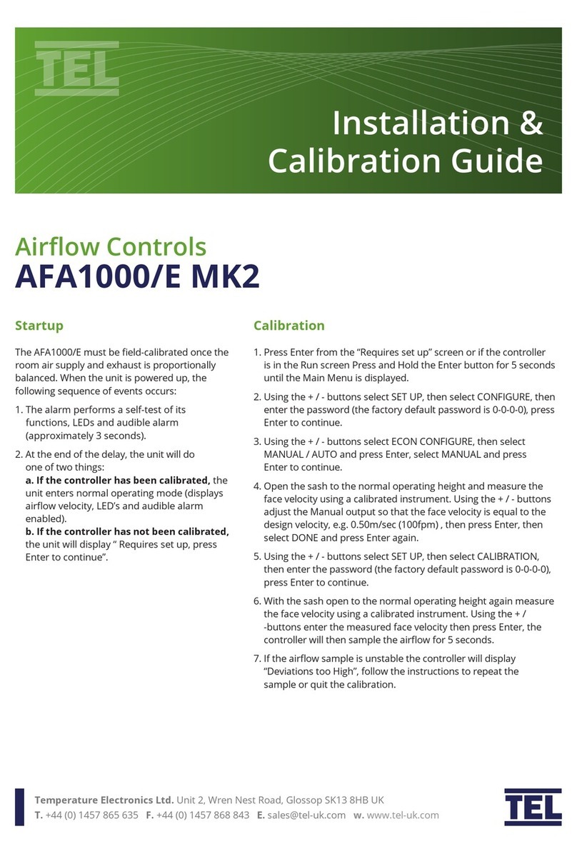 TEL AFA1000/E MK2 Installation & Calibration Guide