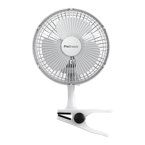 Pro Breeze PB-01 User manual
