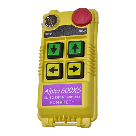 Fomotech Alpha 600XS Series Application guide