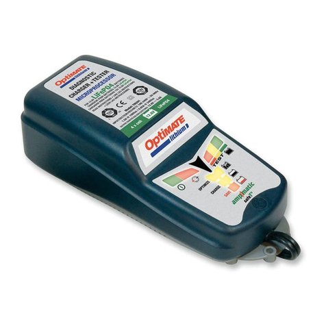 TecMate Optimate lithium TM290 User manual