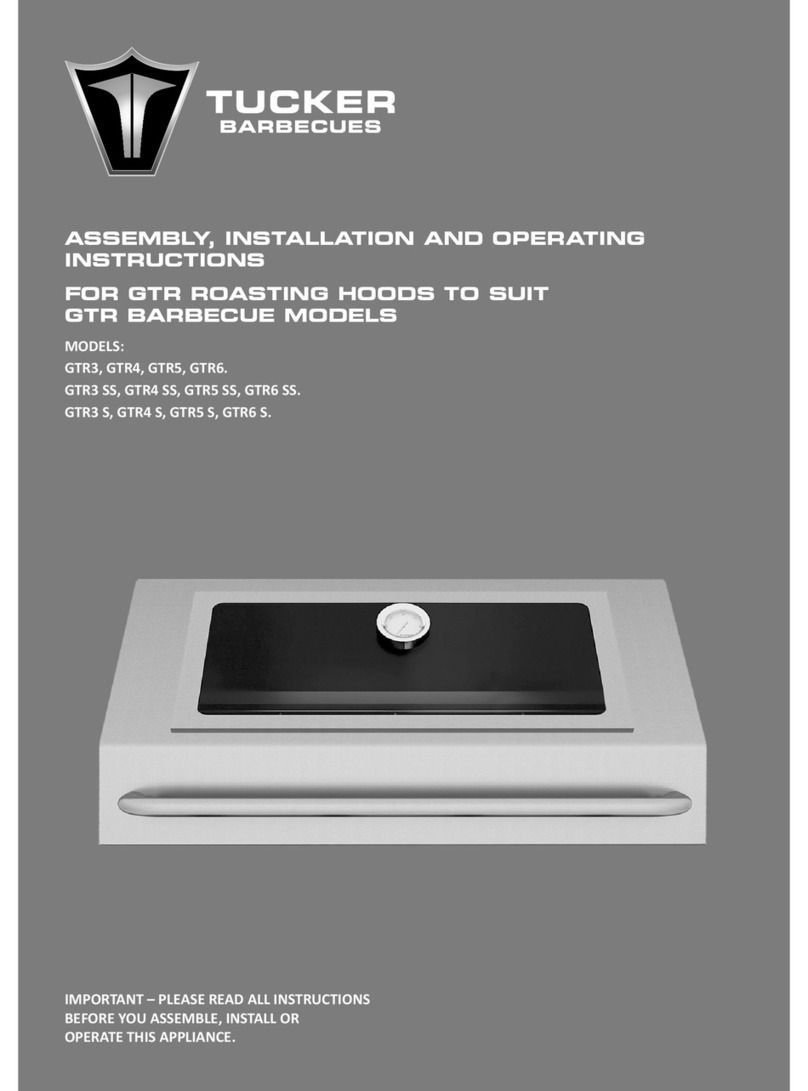 Tucker GTR4 Assembly, installation and operating instructions