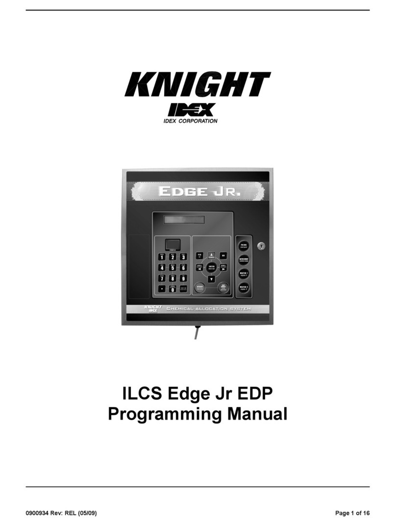 Knight ILCS Edge Jr Programming manual