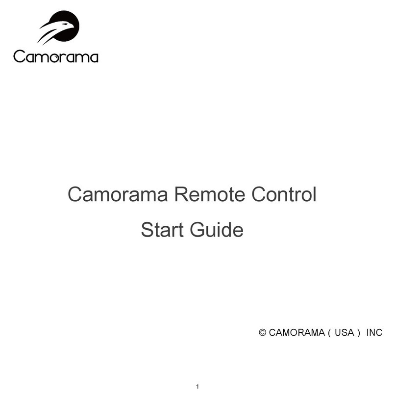 Camorama CAMO SP-CW01 Start guide