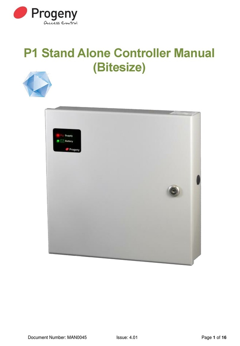 Progeny P1 Stand Alone User manual