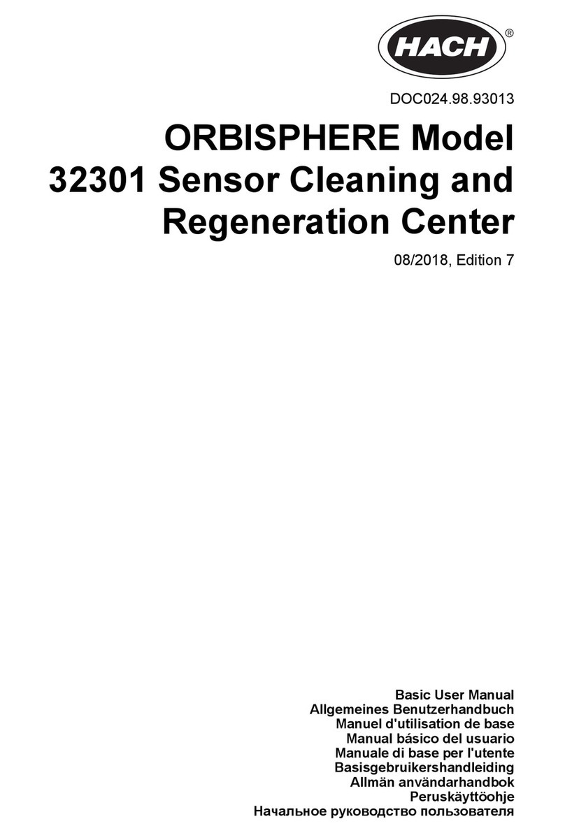 Hach ORBISPHERE 32301 Basic user manual