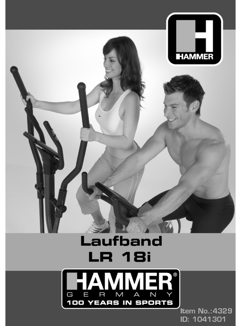 Hammer Laufband LR 18i manual