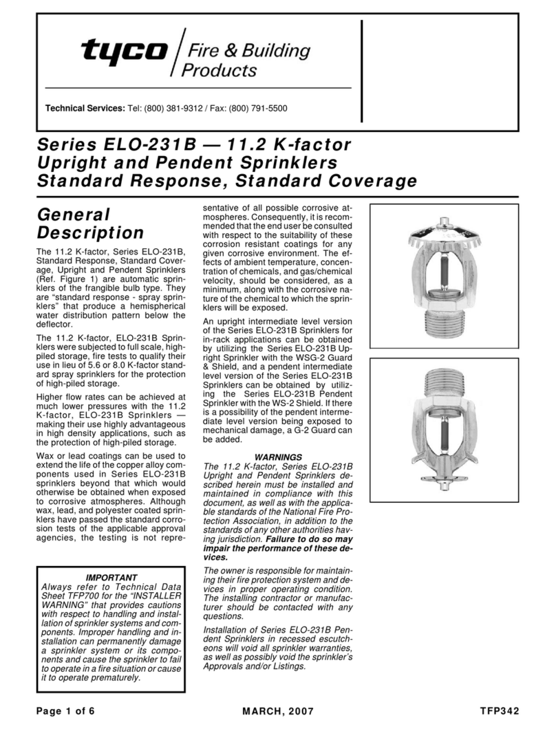 Tyco ELO-231B Series User manual