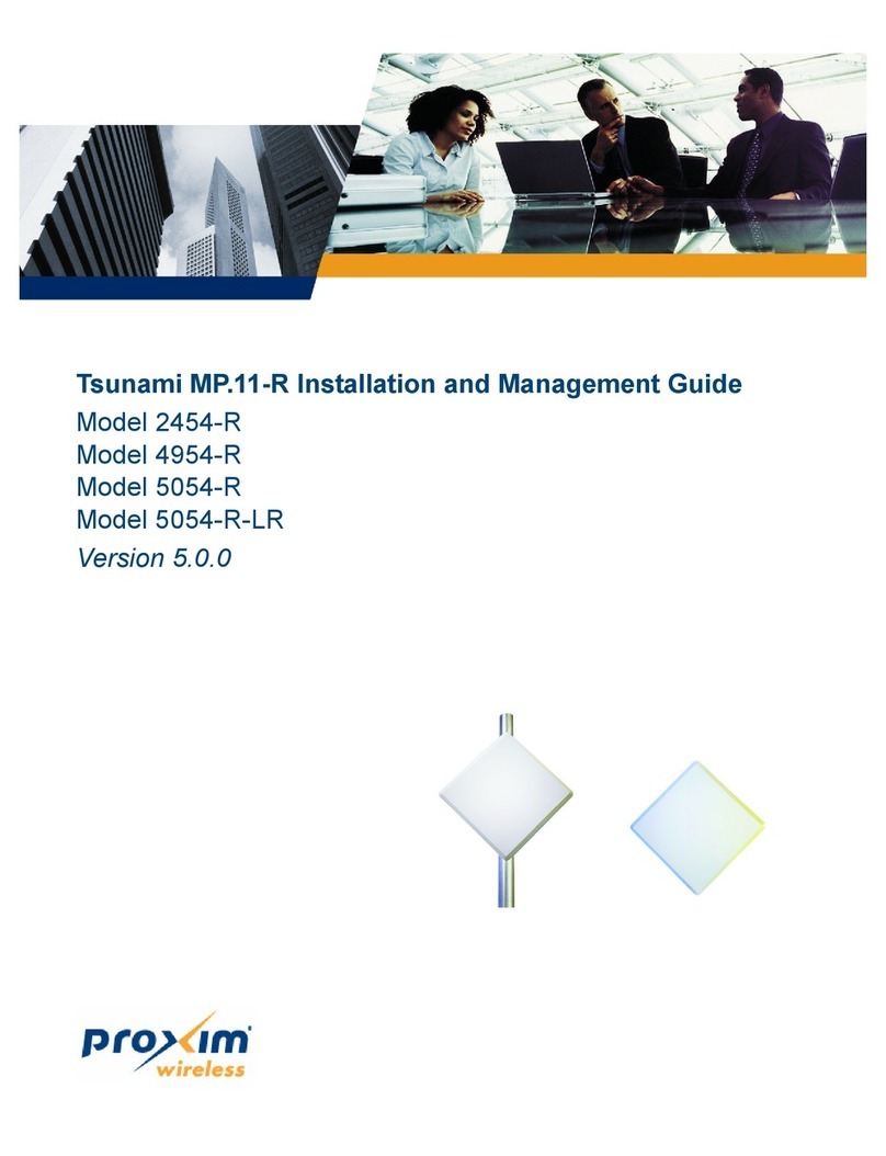 Proxim Tsunami MP.11-R Programming manual