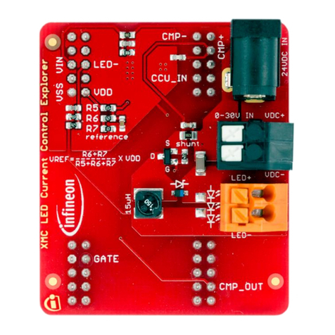 Infineon XMC LED Current Control Explorer Kit User manual