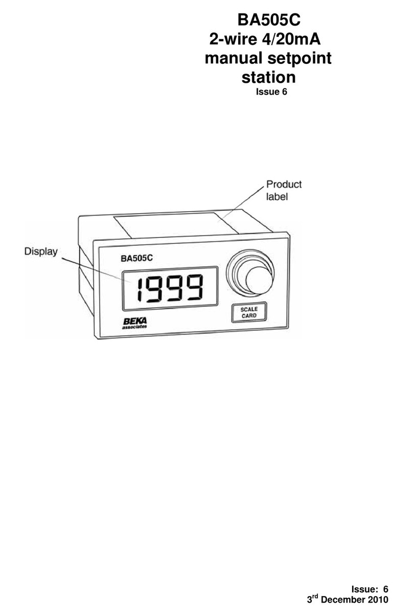 BEKA BA505C manual
