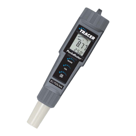 LaMotte POCKETESTER EC/TDS/SAL TRACER User manual LaMotte POCKETESTER EC/TDS/SAL TRACER User manual