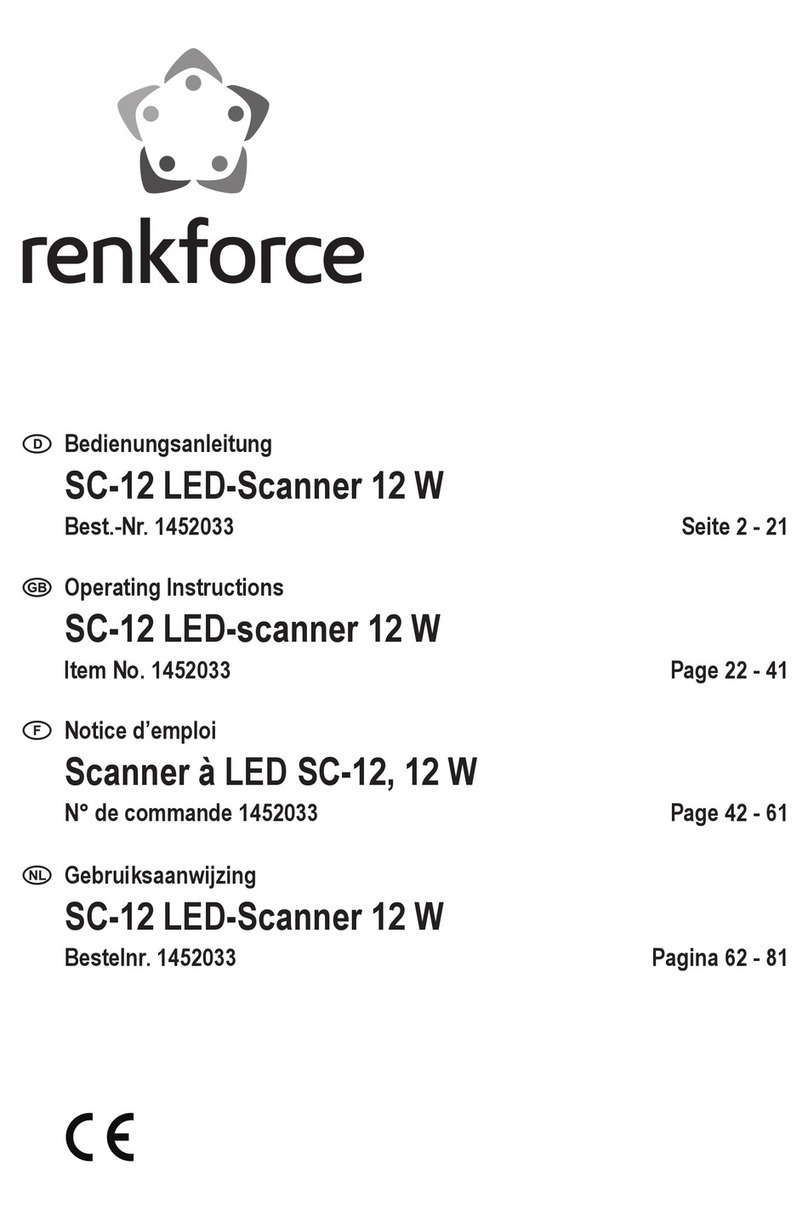 Renkforce SC-12 User manual Renkforce SC-12 User manual