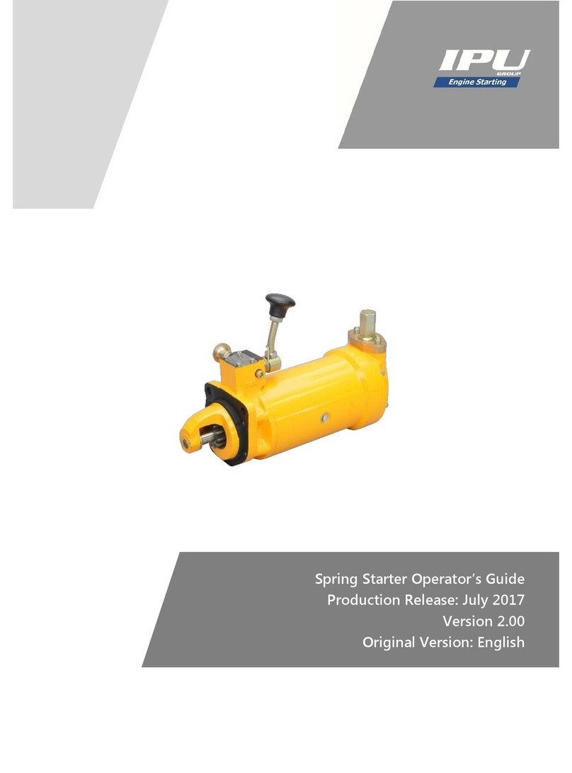 IPU Spring Starter Operator's guide