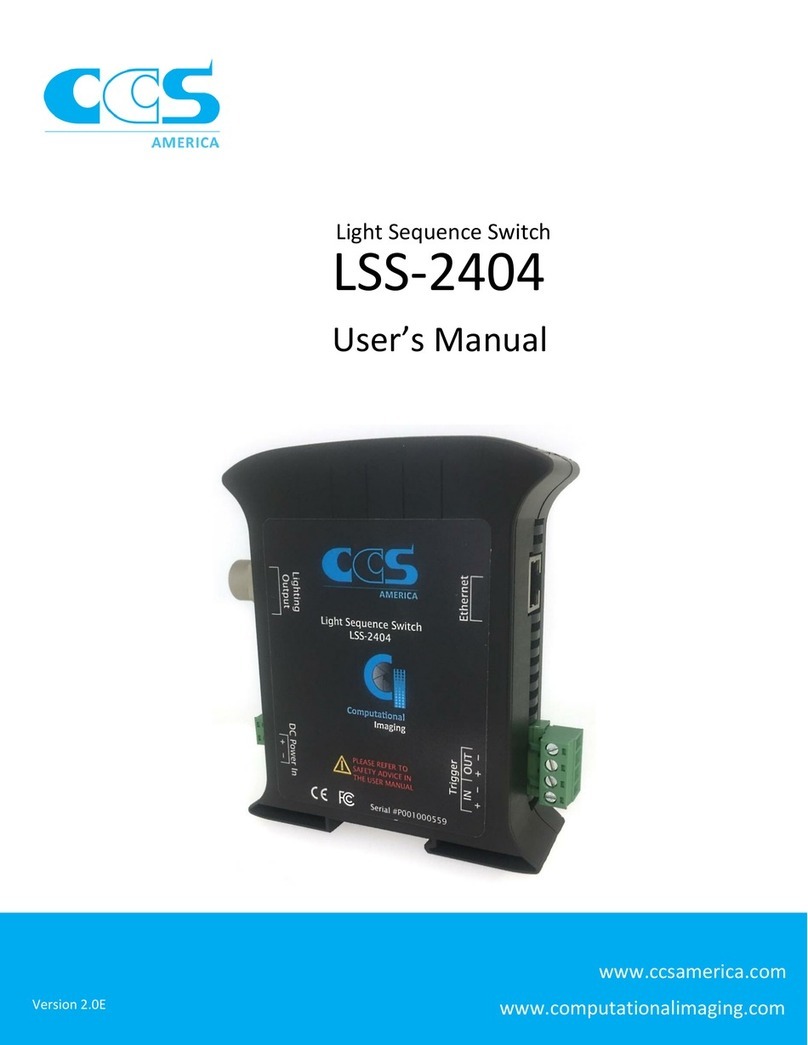 CCS LSS-2404 user manual