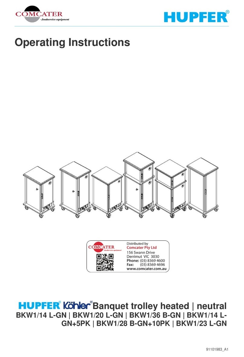 Hupfer BKW1/14 L-GN User manual