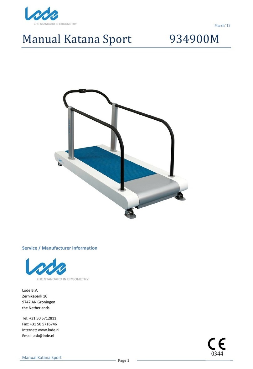 Lode Katana Sport User manual