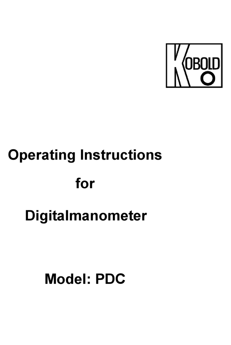 Kobold PDC operating instructions