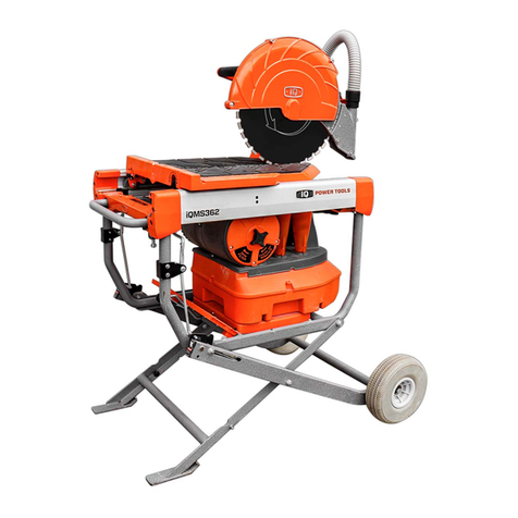 IQ Power Tools iQMS362 Operator's manual