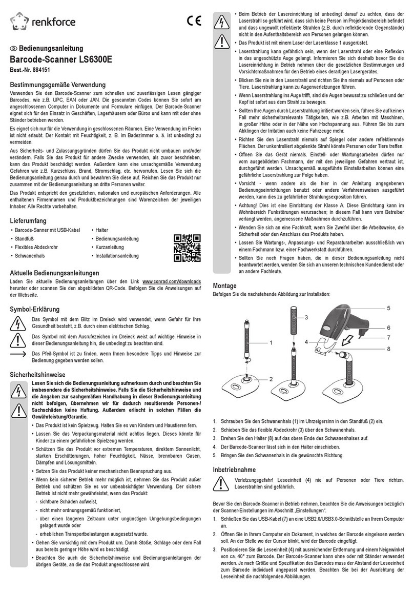 Renkforce LS6300E operating instructions