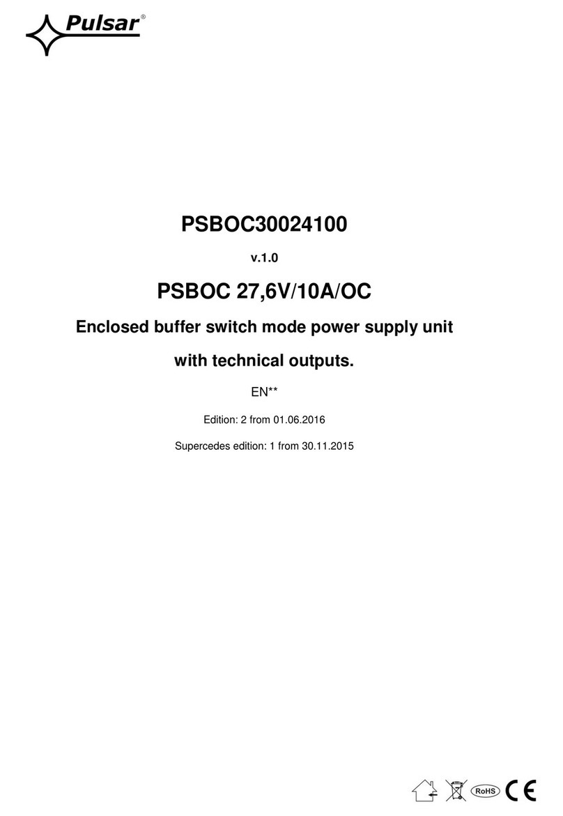 Pulsar PSBOC30024100 User manual