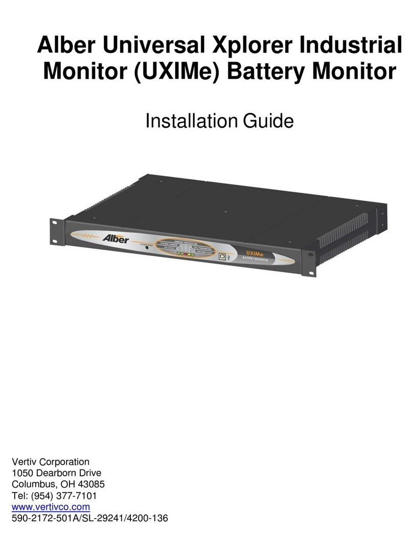 Vertiv Alber UXIMe installation guide