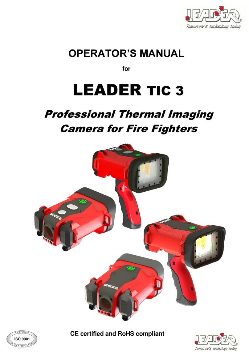 Leader TIC 3 User manual