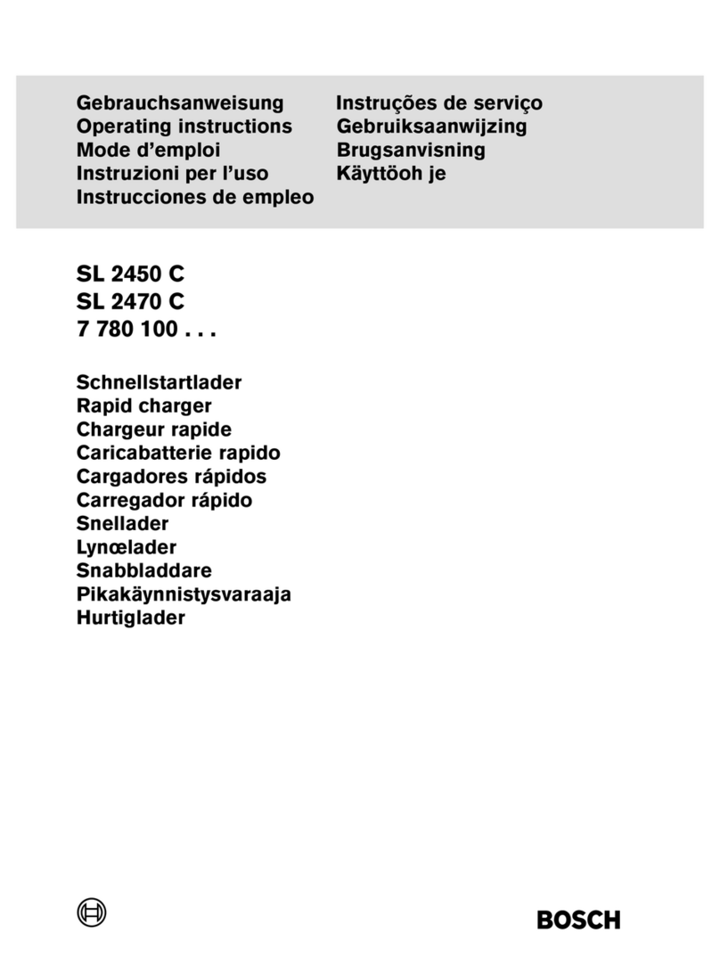 Bosch SL 2450 C User manual