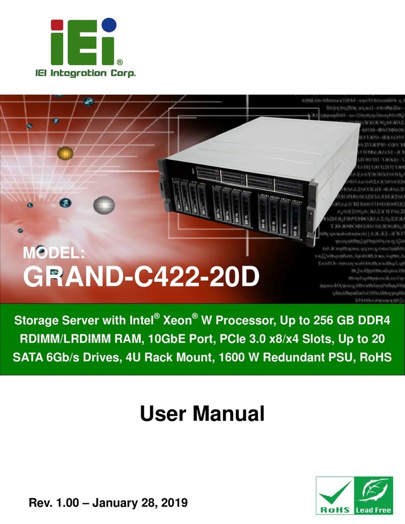 IEI Technology GRAND-C422-20D User manual