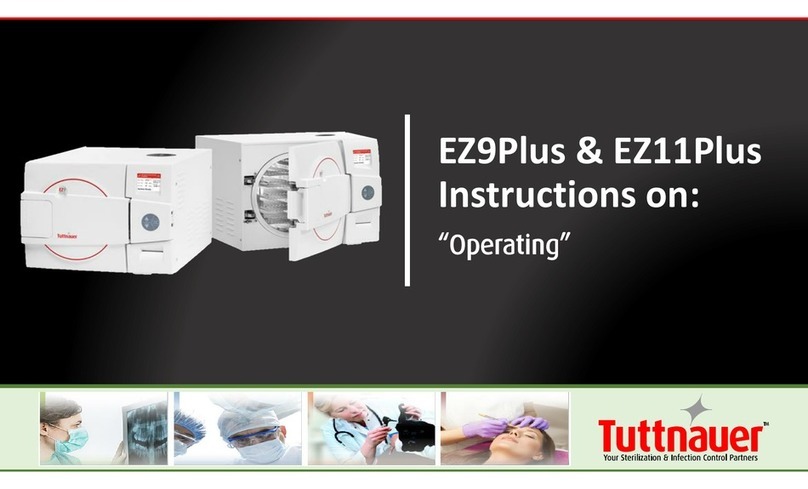 Tuttnauer EZ9Plus operating instructions