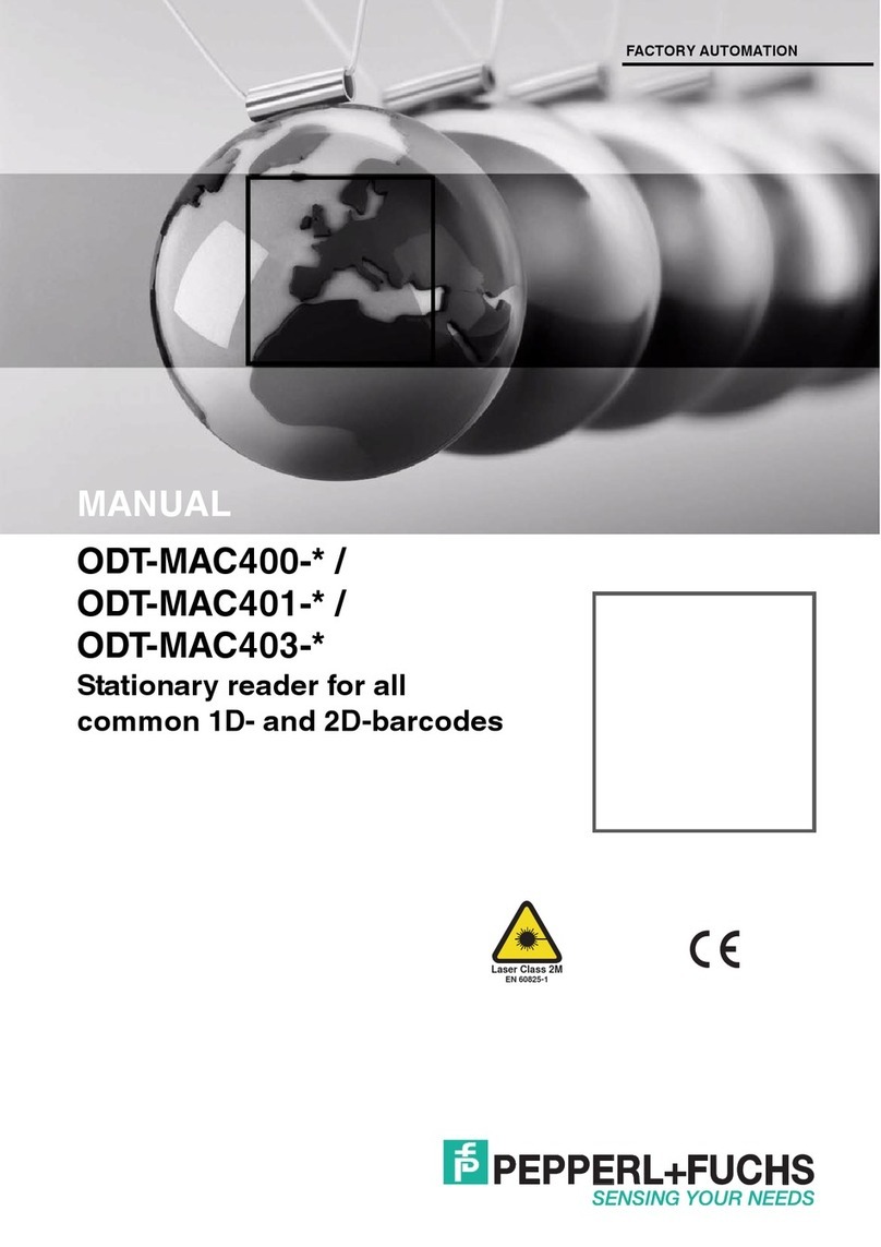 Pepperl+Fuchs ODT-MAC400 Series User manual