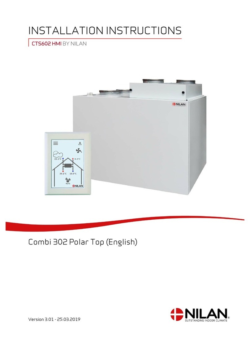 nilan CTS602 HMI installation instructions