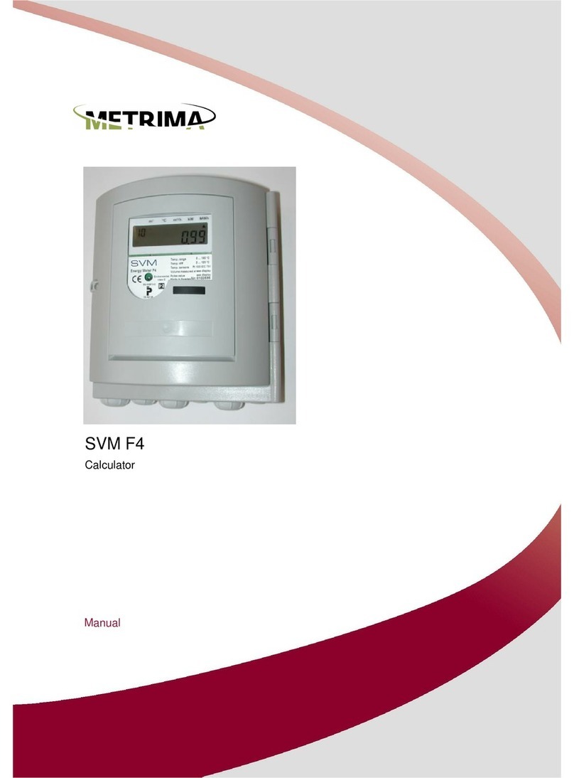 Metrima SVM F4 manual
