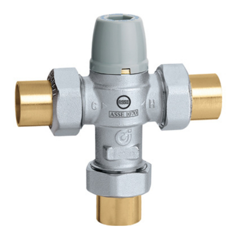 CALEFFI 5213 Series Installation, comissioning and servicing instructions