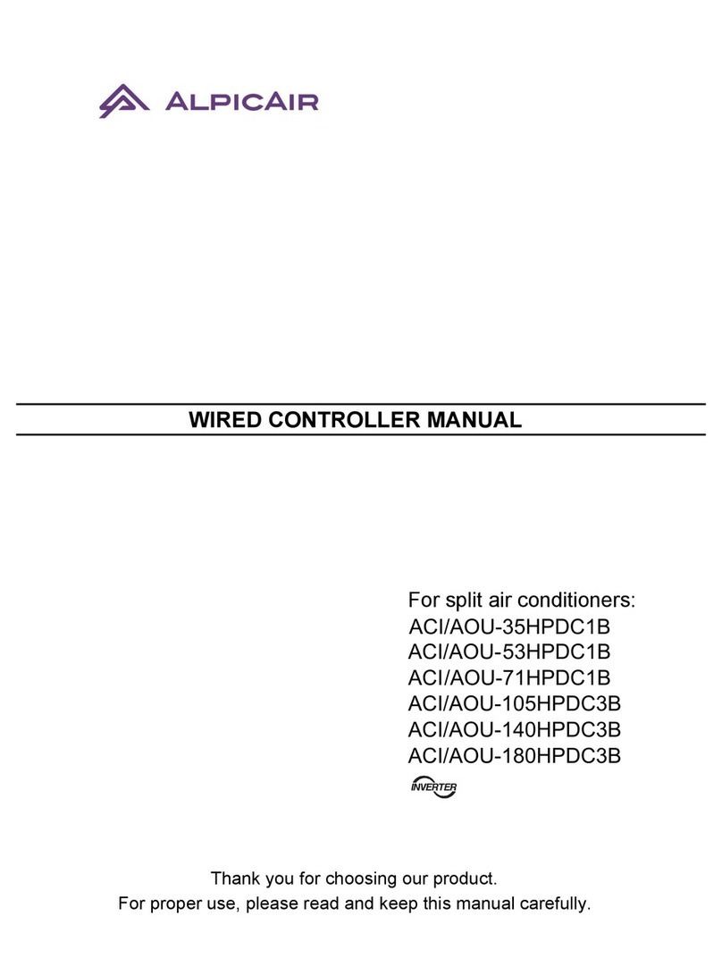 Alpic Air ACI-35HPDC1B manual