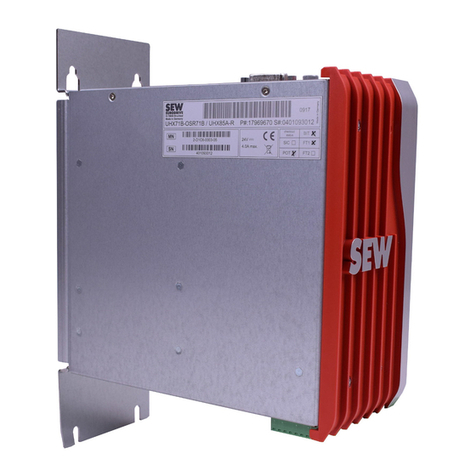 SEW-Eurodrive UHX71B manual