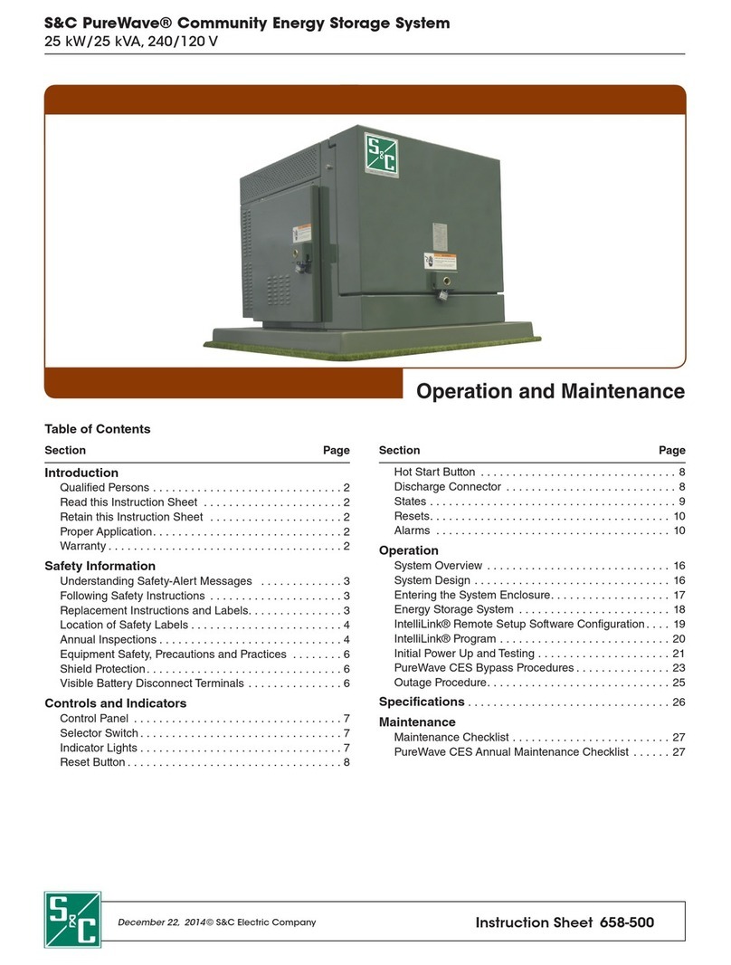 S&C PureWave Operation and maintenance