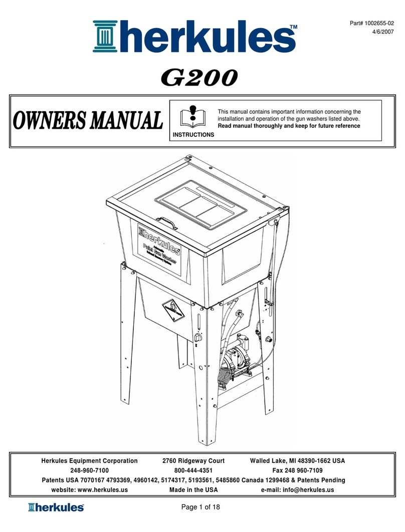 HERKULES G200 owner's manual