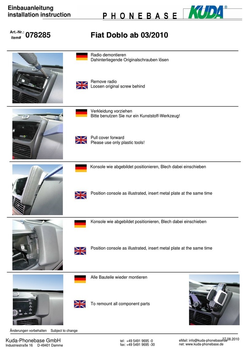 Kuda 078285 User manual